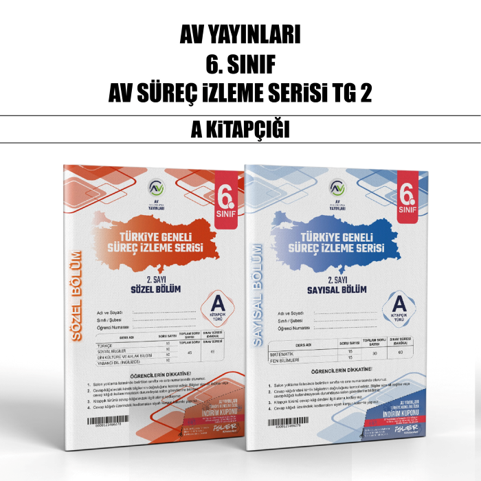AV 06.SINIF TÜRKİYE GENELİ SAY/SÖZ 2-A -25-26